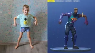 FORTNITE DANCE CHALLENGE! Кто круче танцует!