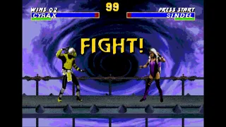 Ultimate Mortal Kombat 3 (Genesis)- Cyrax Playthrough 1/2