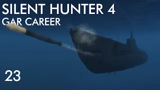 Silent Hunter 4 - Gar Career || Episode 23 - Near Perfect Torpedo Attack.