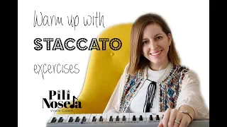 Train your voice with Staccato excercises.