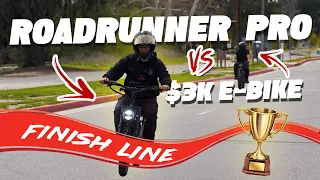 Electric Bike vs. Electric Scooter: Which Is Faster? | EMOVE RoadRunner Pro vs $3K+ Electric Bike