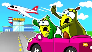 Avocados Missed Their Flight || Funny Stories About Airplane And Vacation