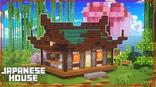 Minecraft | Tiny Japanese House Tutorial [Japanese Village 3]