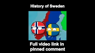 History of Sweden Countryballs #shorts s