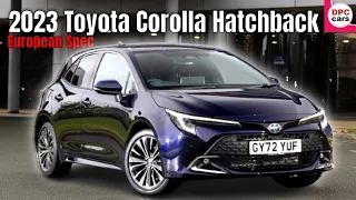 2023 Toyota Corolla Hatchback European Spec