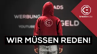 Wir müssen reden... über Youtube, Geld und Werbung! #Realtalk