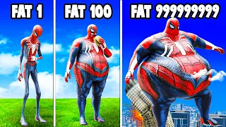 Growing into the Biggest Spiderman EVER in GTA 5 RP