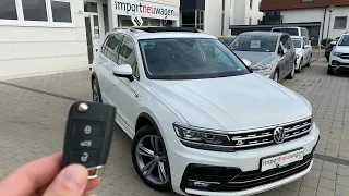 VW Tiguan 2020 R Line 150ps review interior-exterior