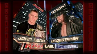 John Cena Vs The Undertaker Part 1 RAW Oct 9, 2006