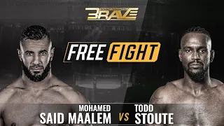 FREE MMA Fight | Mohamed Said Maalem vs Todd Stoute | BRAVE CF 33