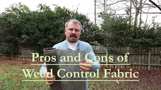 The Pros and Cons of using Weed Control Fabric (Landscape Fabric)
