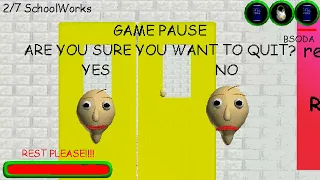 Baldi Loves grades and I forgot to do my school work (not in real life)