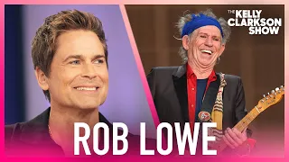 Rob Lowe Turned Down Partying With Keith Richards To Stay Sober