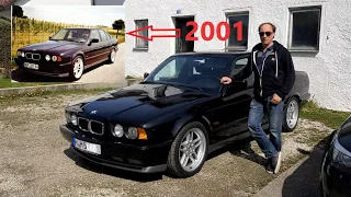BMW M5 E34 6-Gang nach 22 Jahren wieder zurück in der gewohnten Umgebung - wie ist der Zustand?