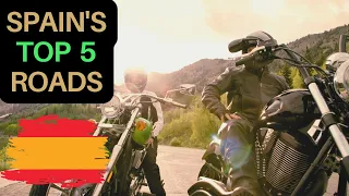 Best motorcycle roads in Spain