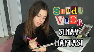 ÖDEV VLOG || Sınav Haftası Yazılı 10.Sınıf Günlüğü, Ders Çalışma Rutini. Tuana Zeybek