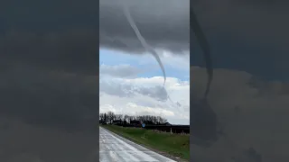 Palmer, Iowa tornado: Raw video of a tornado April 16, 2024, in Pocahontas County