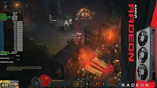 DIABLO III 4k Ultra Settings | RADEON VII LC | Ryzen 9 3900X 4.5GHz CCD