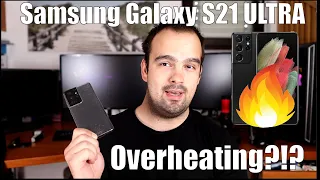 Samsung galaxy s21 ultra overheating problem [Test and opinion]