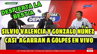 Gonzalo Nuñez y Silvio Valencia se pelean en vivo - FULL BRUTALIDAD