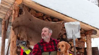 Windows for the Off Grid Sauna Cabin | Feeling the Pressure | January Thaw