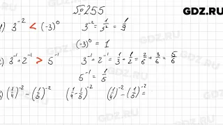 № 255 - Алгебра 8 класс Мерзляк