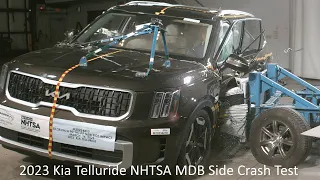 2023-2024 Kia Telluride NHTSA MDB Side Crash Test