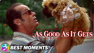 AS GOOD AS IT GETS | Jack Nicholson, Helen Hunt | Best Scenes from the Movie | Romantic Comedy