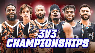 BOOGIE + CAM NEWTON CRAZY 3v3 BASKETBALL FINALS!!