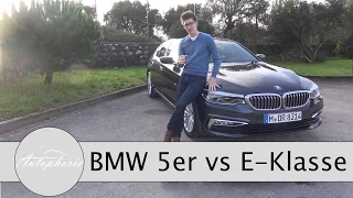 2017 BMW 5er (G30) vs. 2017 Mercedes-Benz E-Klasse (W213) Pro und Contra Talk - Autophorie