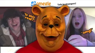 Creepy Winnie the Pooh on Omegle | Funny Omegle Moments 🤣