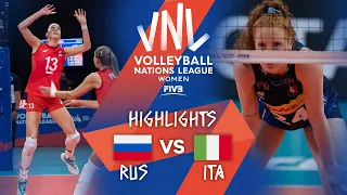 RUS vs. ITA - Highlights Week 2 | Women's VNL 2021