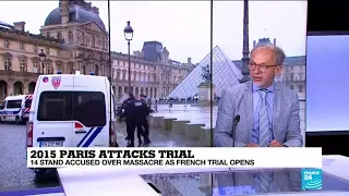 2015 Paris attacks trial: 14 stand accused over massacre as French trial opens