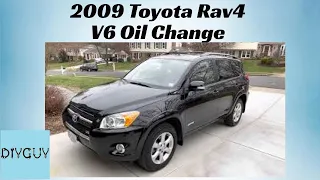 2006-2012 Toyota RAV4 V6 3.5L Engine Oil Change