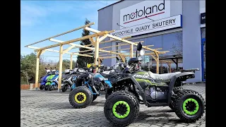 Quad 125 cc Fourcraft vs Commander Motoland quady 125 dla dzieci