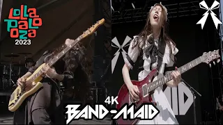 BAND-MAID - HATE? at Lollapalooza 2023 in 4K