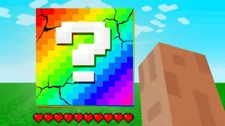 MAAK DE REGENBOOG LUCKY BLOCK ALTIJD OPEN IN MINECRAFT!