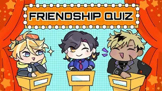 【FRIENDSHIP QUIZ】DO KRISIS KNOW EACH OTHER??【NIJISANJI EN | Vezalius Bandage】