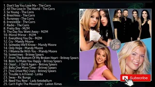 The Best of M2M, The Corrs, Britney Spears, Mandy Moore & Many Others | Greatest Non-Stop Playlist