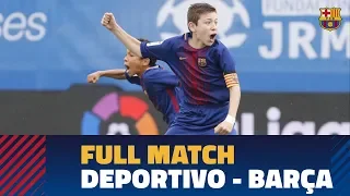 LA LIGA PROMISES (Semifinal): FC Barcelona Alevín A - Deportivo