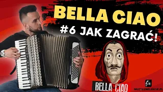 #6 Jak Zagrać Bella Ciao - NA AKORDEONIE (Tutorial) La Casa De Papel