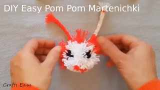 DIY: How to make a Color Pom Pom with the face of goblins 💖 #2021
