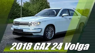Soviet Legend Reborn - 2018 GAZ 24 "Volga" Sedan Concept