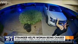 Strangers help Phoenix woman being chased by truck