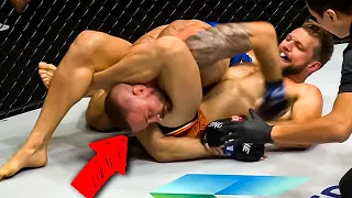 16-0! 👑  Reinier de Ridder CHOKES OUT Vitaly Bigdash With Crazy Submission