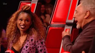 Jennifer Hudson & Sir Tom Jones battle on The Voice Uk (2019)