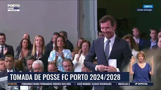 O discurso da tomada de posse de André Villas-Boas