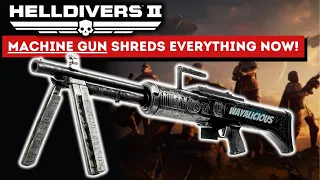 HELLDIVERS 2 This MACHINE GUN SHREDS more than you think!