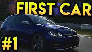 Forza 7 Career Mode : Part 1- BUYING OUR FIRST CAR! VW Golf R (Walkthrough Gameplay PC)