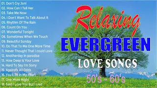 Relaxing Cruisin Love Songs 50's 60's 70's 💚 Best Evergreen Beautiful Songs|Air Supply, Lobo,Beegees